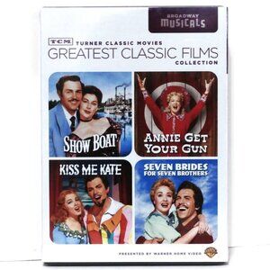 TCM GREATEST CLASSIC FILMS DVD COLLECTION Show Boat/Annie Get Your Gun/ Kiss Me